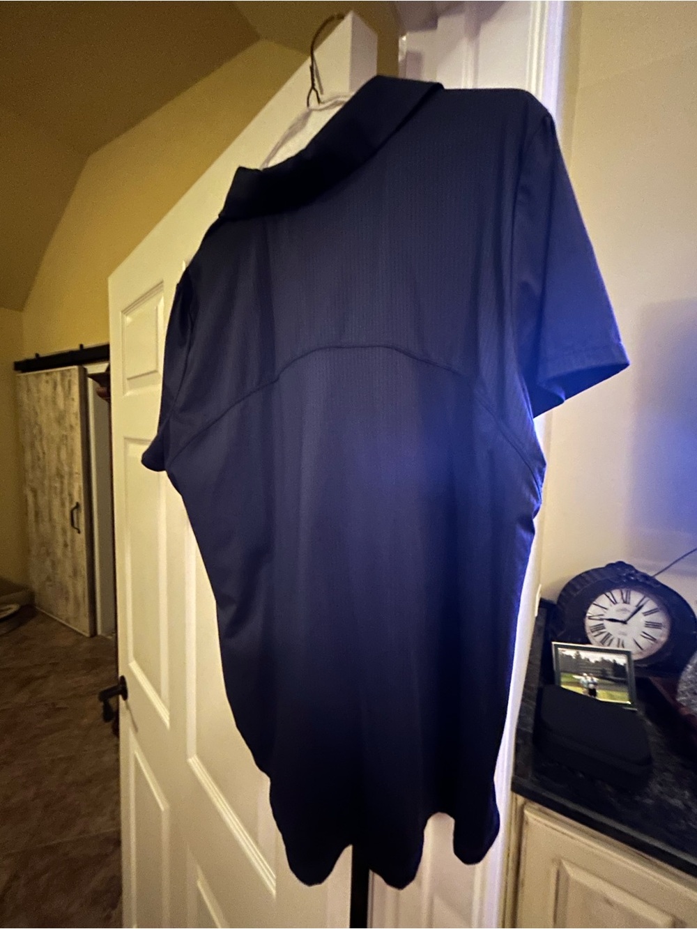 Women’s navy blue Polo Shirt - Picture 2 of 3